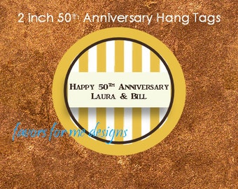 20 50th Anniversary Hang Tags