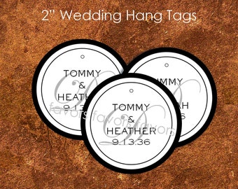 20 Wedding Hang Tags