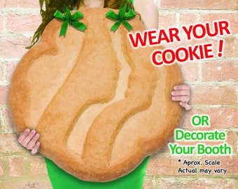 WEAR Your COOKIE! Girl Scout "Shortbread" Cookies Booth Poster Decoration PRINTABLE Sign 19x19" Large
