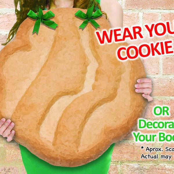 WEAR Your COOKIE! Girl Scout "Shortbread" Cookies Booth Poster Decoration PRINTABLE Sign 19x19" Large