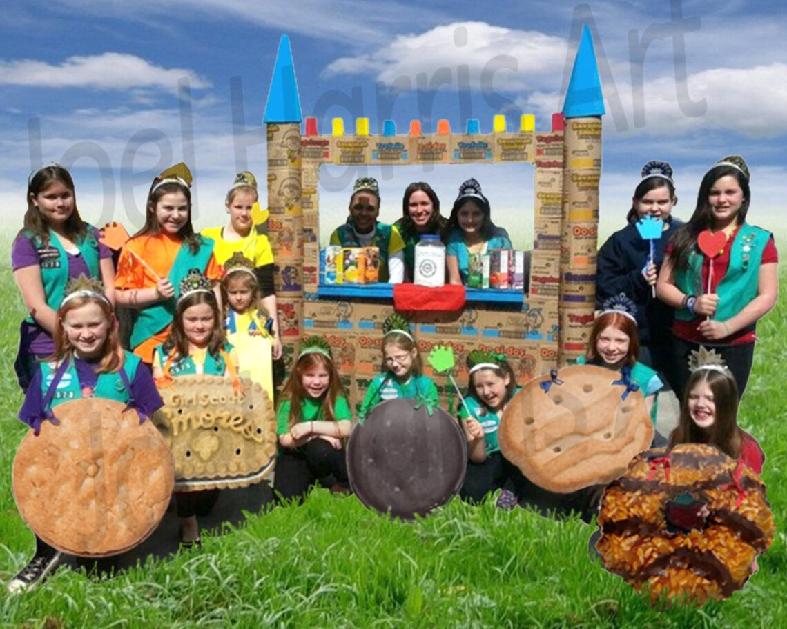 WEAR Your COOKIE Girl Scout toffee-tastic Cookies - Etsy