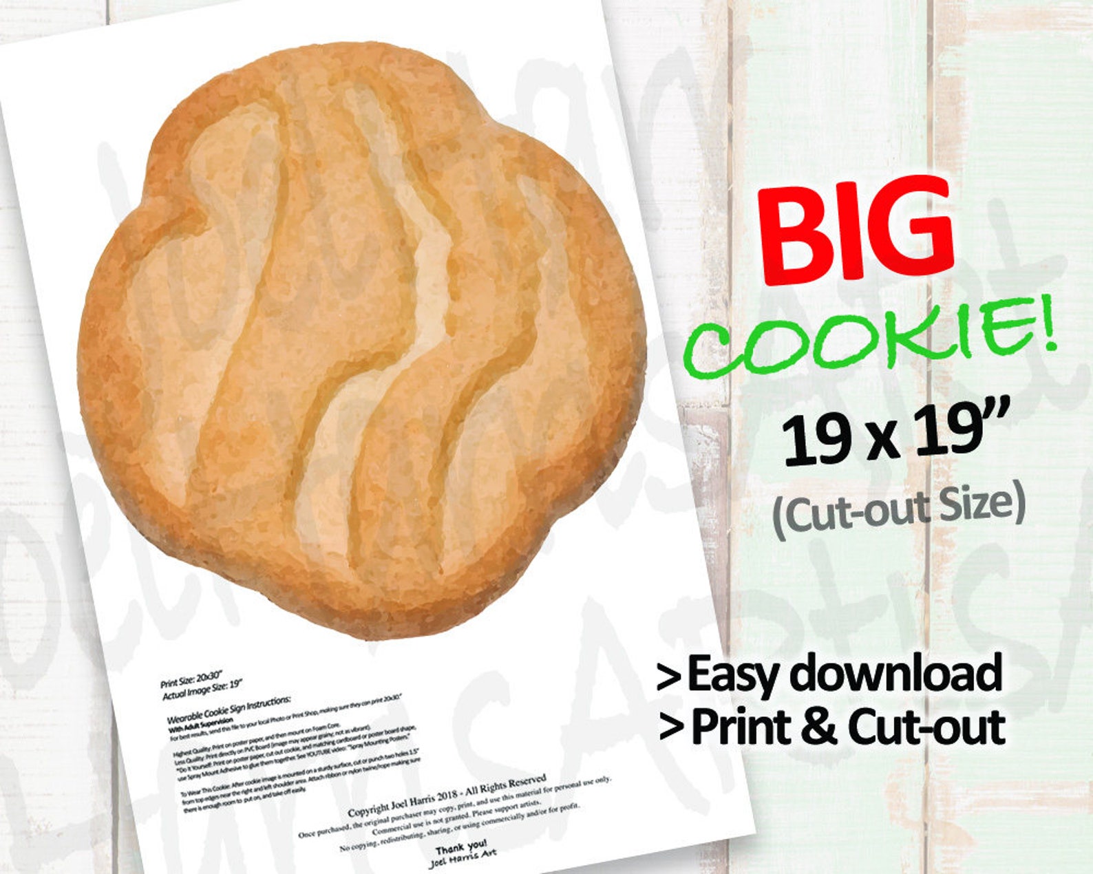 WEAR Your COOKIE Girl Scout shortbread Cookies Etsy