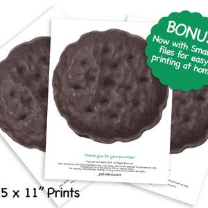 WEAR Your COOKIE! Girl Scout "thin Mints" Cookies Booth Poster ...