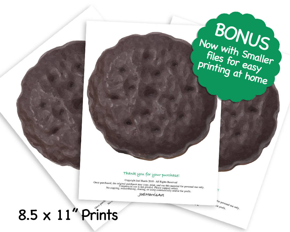 WEAR Your COOKIE Girl Scout Thin Mints Cookies | Etsy
