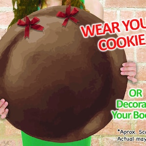 WEAR Your COOKIE! Girl Scout "Tagalongs" Cookies Booth Poster Decoration PRINTABLE Sign 19x19" Large