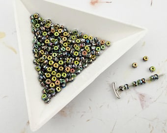 TRUE 2, Micro Spacer Beads, Full Vitrail, 100 per Bag