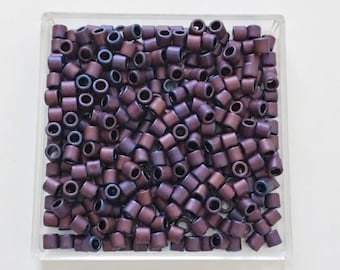 TOHO Matte Andromeda Treasure Beads, Cylinder 3.3mm Treasure Beads, Color A704 Matte Andromeda