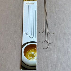 Bead Spinner Needles for Size 6 & 8 Seed Beads (4.5 Inches, 5/pk)