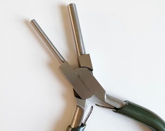 Bail Maker, Wire Coiler, 3 and 5 Cylinder Sizes, Spring Action, Non Graduated Cylinders