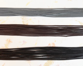 Gorgeous Open Link Mesh Chain, Light and Flexible, Iron Mesh Chain with Enamel Coating