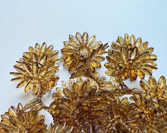 16x5mm Crystal Picasso Dagger Beads, Czech Mates, Two Hole Dagger Beads, 50 Beads Per Strand