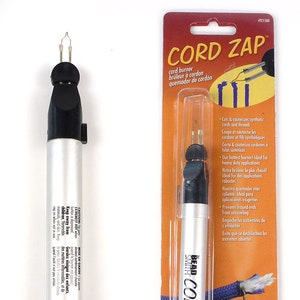 The BeadSmith Heavy Duty Cord Zapper, Battery Operated Requires Two AA Batteries