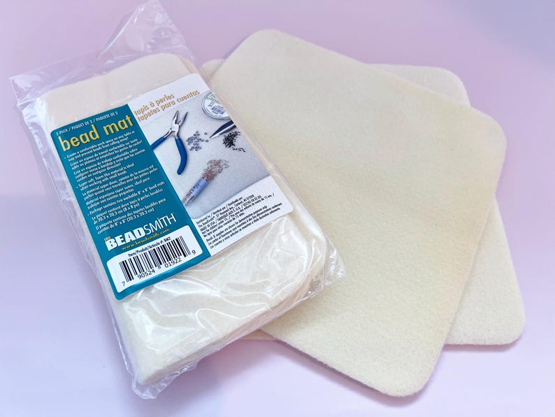 Kumihimo Starter Kit: Mini Foam Disk, Bobbins, Weight, Needle, Bead Mats image 5