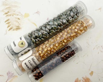 Bead Set, Completes the Seed Beads Needed to Create Autumn Splendor