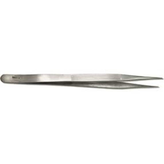 Fine Point Tweezers, 6 Inch Diamond Tip Tweezers, Stainless Steel Tweezers