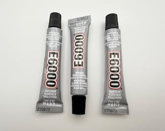 Mini E6000 Industrial Strength Adhesive, .18, Made In The USA, Use Caution And A Well Ventilated Area, Keep Out Of The Reach Of Children