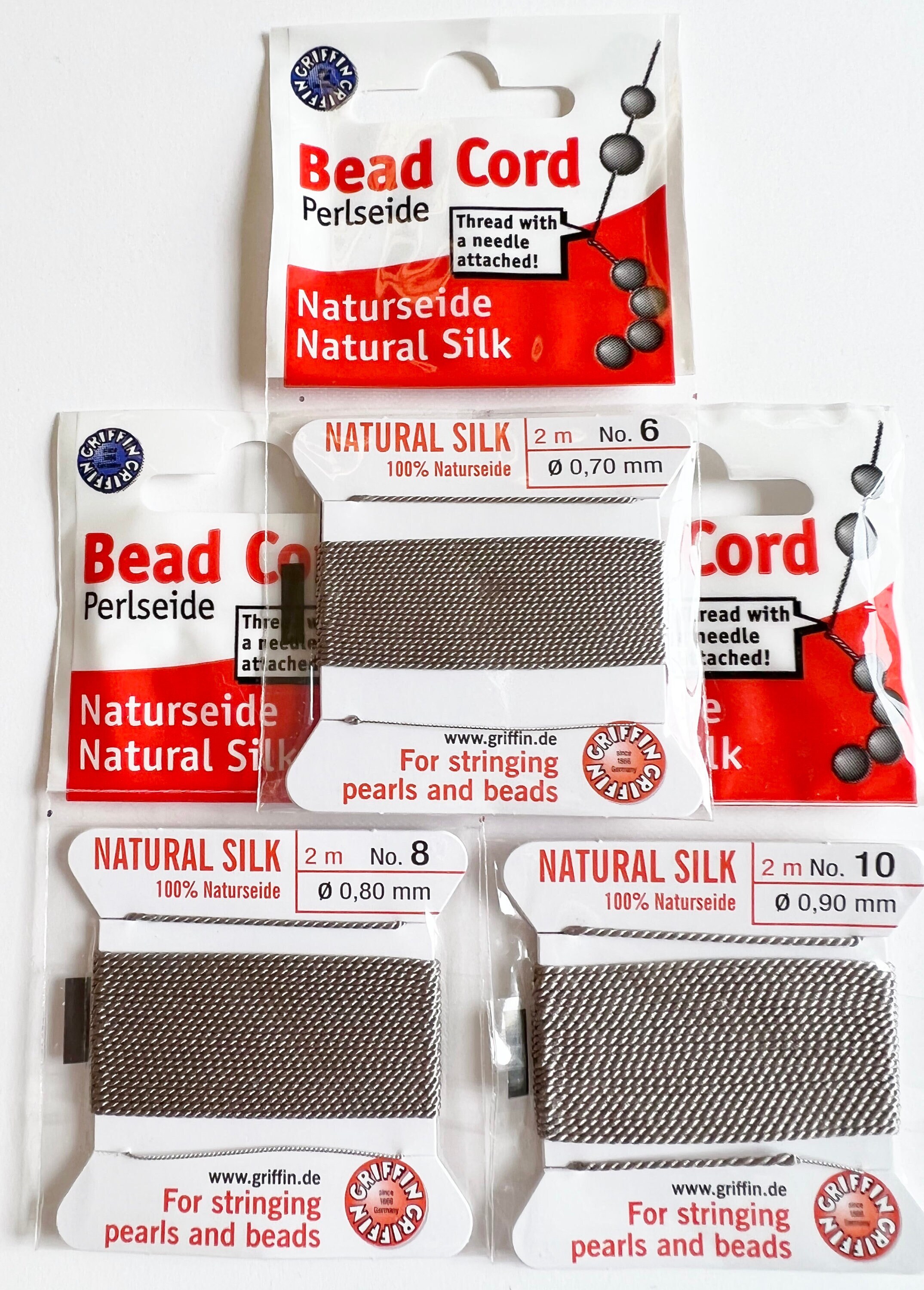 Bead Spinner Needles for Size 6 and Size 8 Seed Beads, 4.5 Inches