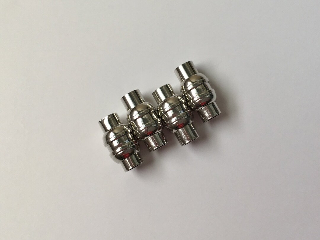 Silver 5mm End Caps, 5mm Cord Ends, 5mm