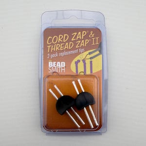 Set of 2 Replacement Zapper Tips, Fits With The BeadSmith's Cord Zap Cord Burner