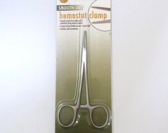Hemostat Clamp, SMOOTH Jaw, Stainless Steel