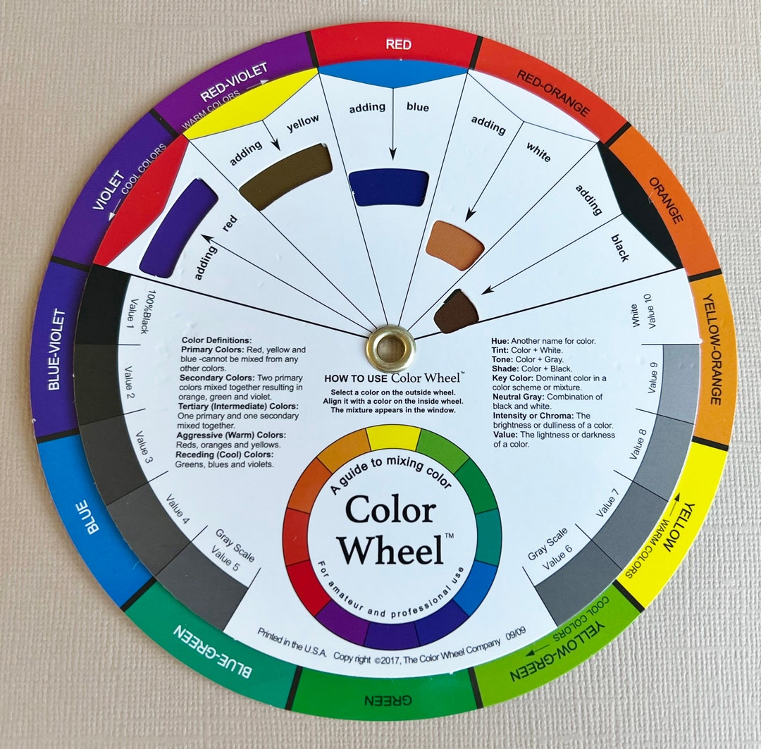 Colour Math Wheel Rainbow Color Wheel: Pick, Point, and Match - 5.5