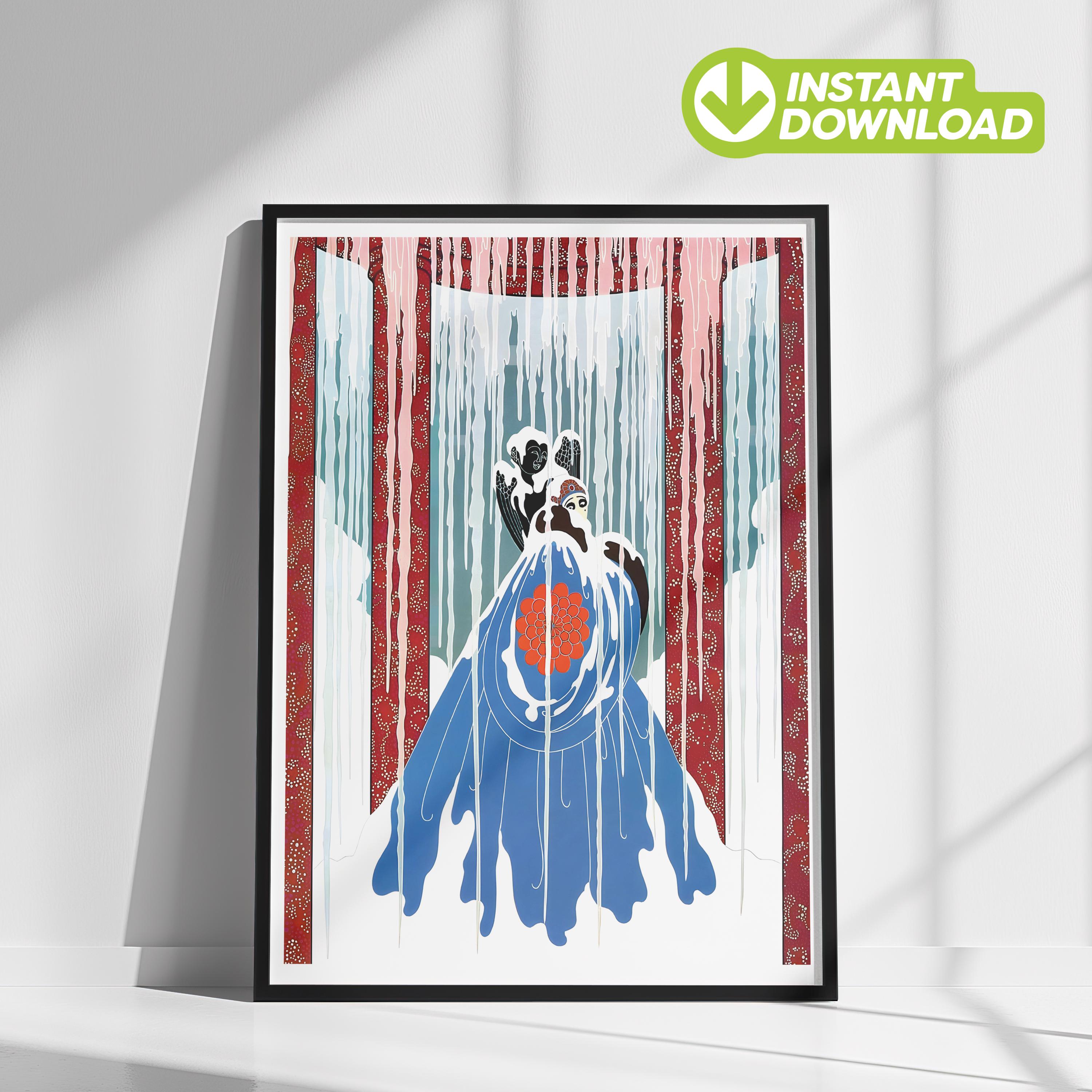 Buy Erte Poster Online In India - Etsy India