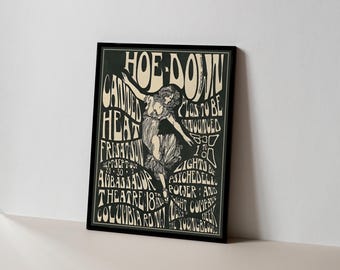 Monterey International Pop Festival Poster, Monterey Art Print