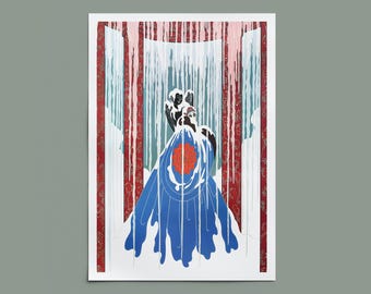 Vintage Art Deco Illustration - Elegant Wall Decor for Modern Eclectic Homes