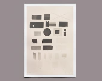 Vintage X-Ray Art Print | Dark Scientific Wall Decor Poster for Eclectic Spaces