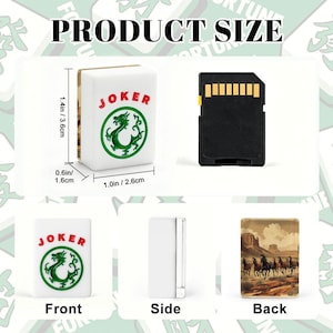Horse Theme Mahjong Tile Set 166 Pieces, Mahjong Tiles, American Mahjong Game Set, Western Sunset Horse Design Gift image 3