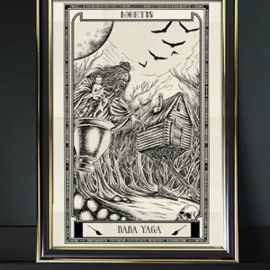 Illustrations sous cadre des cartes d'Oracle mortis.
