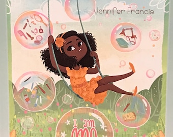 Ik ben ik | Versterkend kinderboek | Affirmaties voor jonge meisjes | Zelfrespect en vertrouwen | Cadeau voor zwarte meisjes | Inspirerend kinderboek