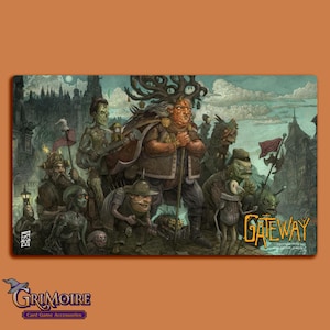 Playmat - March of the Misfit Wizards