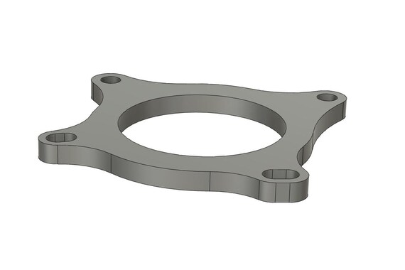 TOYO高断熱被覆配管 10mm×20mm 7m Exhaust Turbo Flange DXF File - VW, Seat, Audi, Skoda - Etsy