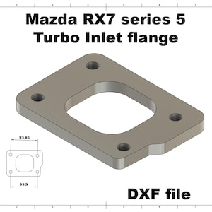 Digitale Datei /Mazda RX7 serie 5 Turbo / für cnc schneiden dwg druck druck drucker drucker drucker drucker