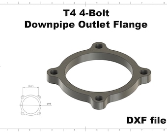 Adaptateur Turbo à Bride Acier Inoxydable 0.4" Épaisseur M10 Pour Seat 1M R K04 209-240KM
