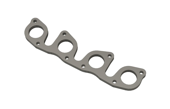 Toyota Lexus 1UZ-FE V8 Exhaust Manifold Flange DXF (digital File