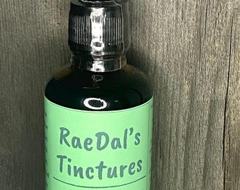 Tintura de raíz de bardana orgánica: extracto de hierbas totalmente natural
