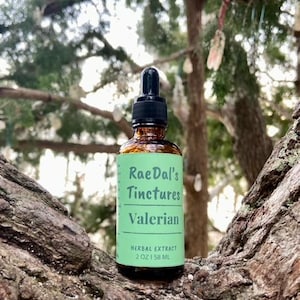 Valerian Root Tincture - All Natural Free Shipping Organic Herbal Extract Non-GMO Gluten Free, 80 proof, high herb-to-solvent ratio