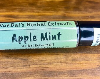 Aceite herbal de manzana y menta: extracto de semilla de uva