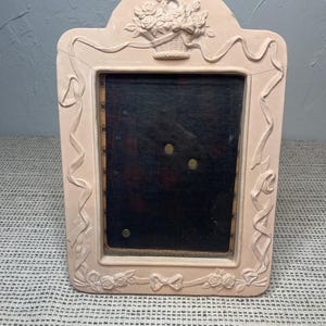 Vintage Peach Terracotta Picture Frame 5X7