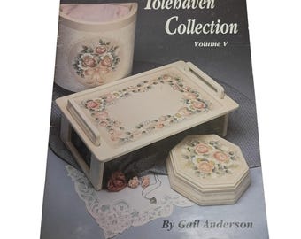 Colección Tolehaven, Volumen V, Libro de instrucciones de pintura decorativa de Gail Anderson