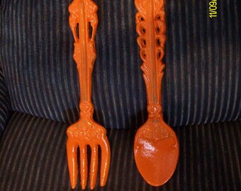 Burnt orange kitchen accessories