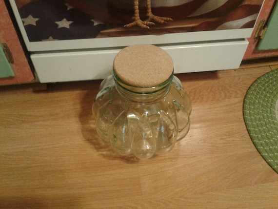 Tall Glass Jar with Lid - Clear glass - Home All