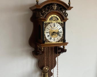 ホ*ウ様 【稼働品】置き時計　Warmink　WUBA ムーンフェィズ　ゼンマイ ホ*ウ様 【稼働品】置き時計 Warmink WUBA ムーンフェィズ ゼンマイ