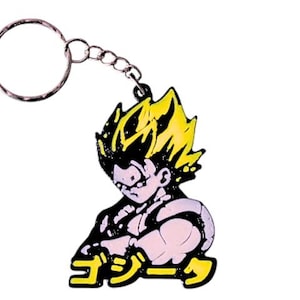 Super Saiyan Gogeta Keychain – Dragon Ball-Inspired Anime Accessory