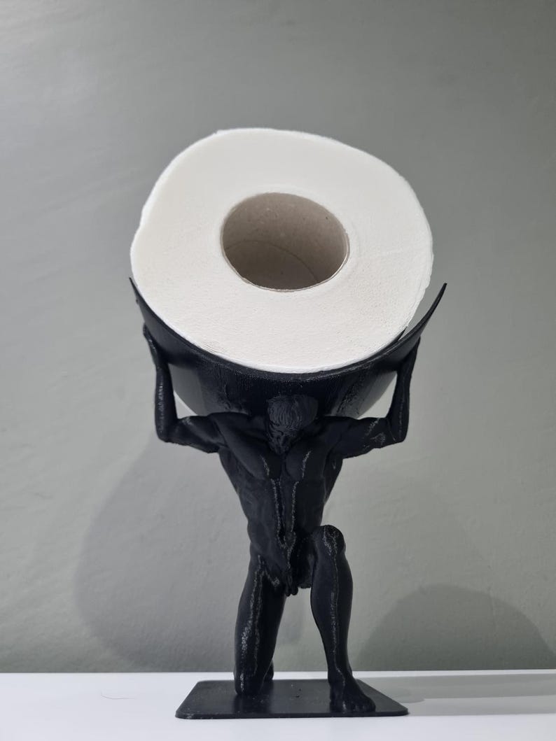 Decorative Toilet Roll Holder image 3