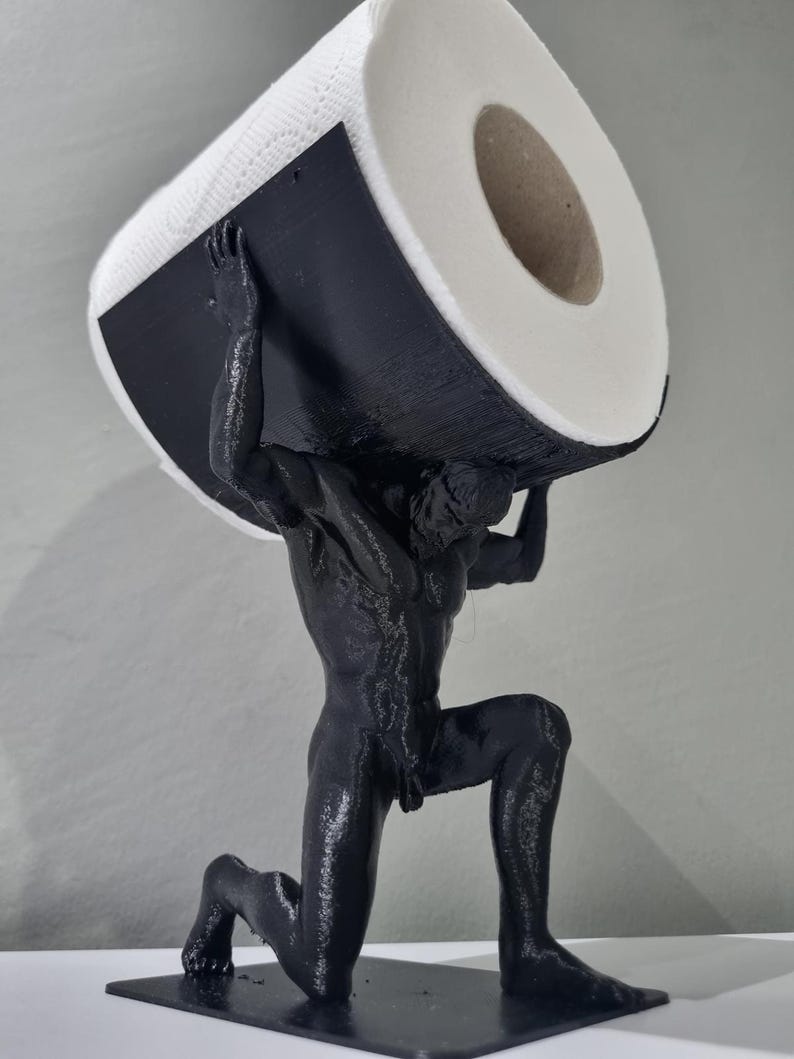 Decorative Toilet Roll Holder image 1