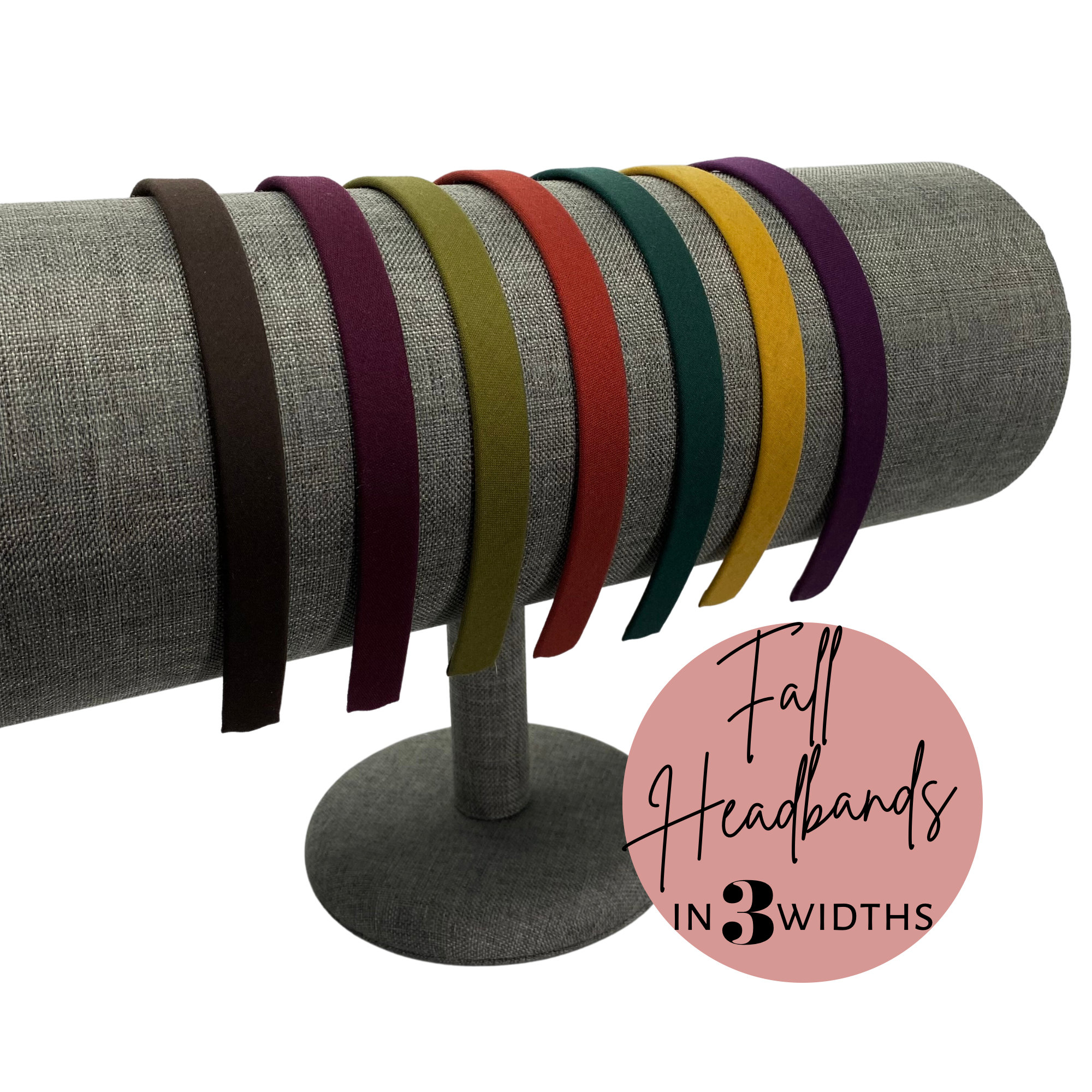 Neutral but fun headband lot! Twine and Love | Neutral Top Knot Headband | Fall Winter  main image 3
