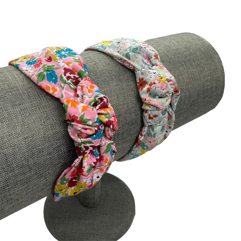 Top Knot Headbands made from Liberty of London Floral Fabrics image 8